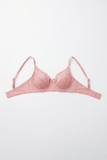 BLS - Petunia Non Padded And Wired Lace Bra - Soft Pink