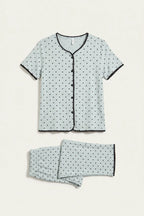 BLS - Ribbed Pajama Set - Green