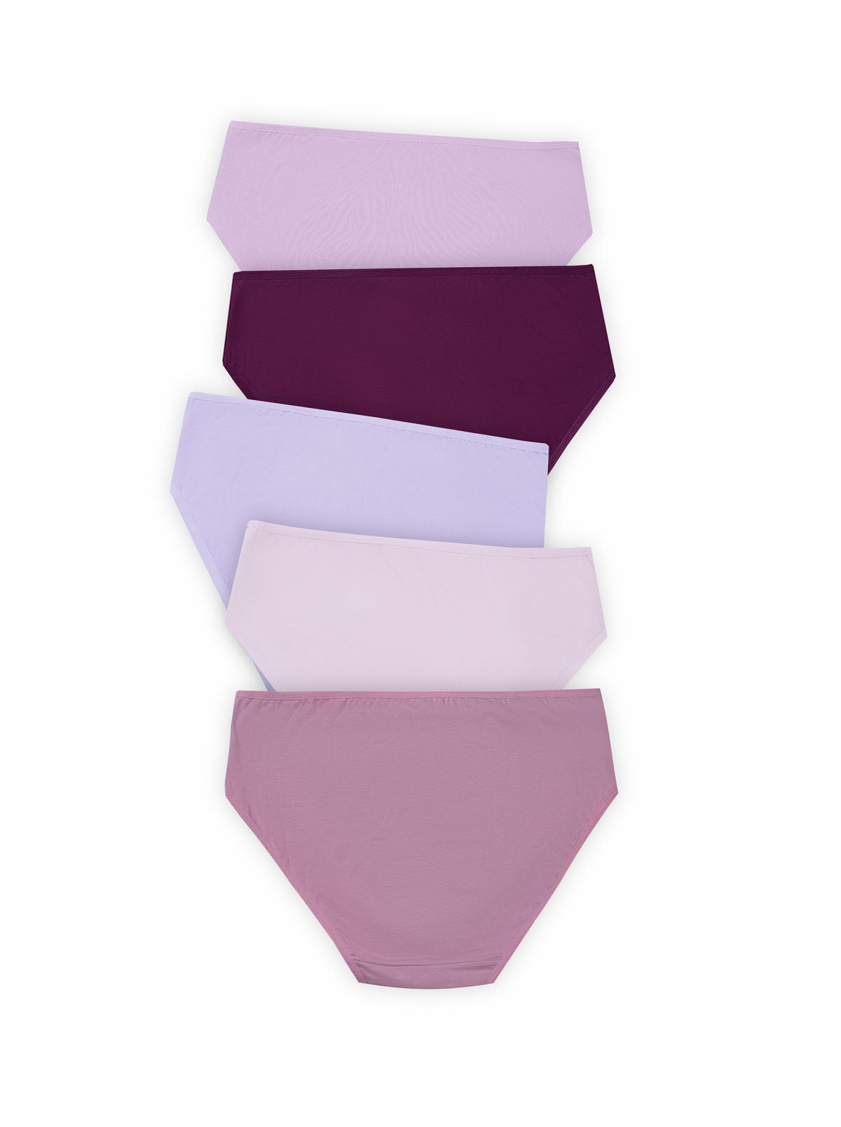 BLS - Rosa Mid Rise Cotton Panty - Pack Of 5