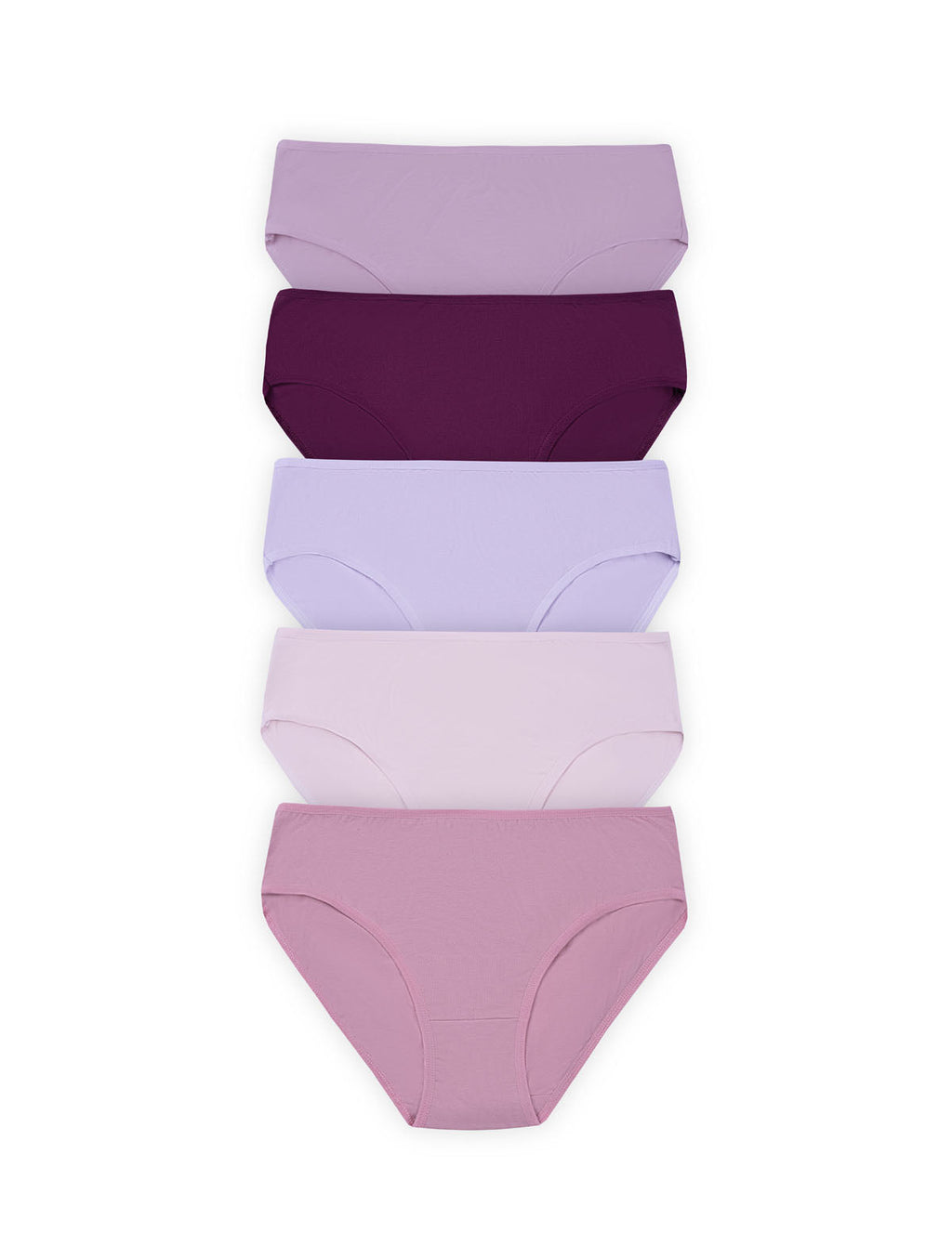 BLS - Rosa Mid Rise Cotton Panty - Pack Of 5