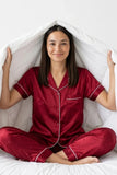 BLS - Satin Pajama Set - Maroon