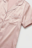 BLS - Satin Pajama Set - Pink