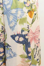 BLS - Satin Printed Pajama Set - Light Green