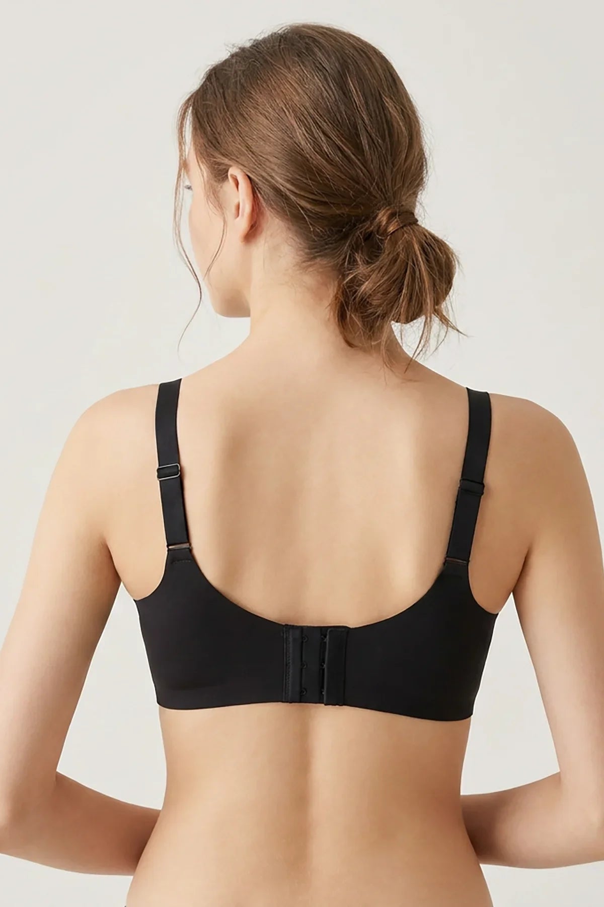 BLS - Seamless Boned Bra - Black