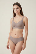 BLS - Seamless Boned Bra - Coffee