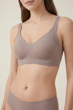 BLS - Seamless Boned Bra - Coffee