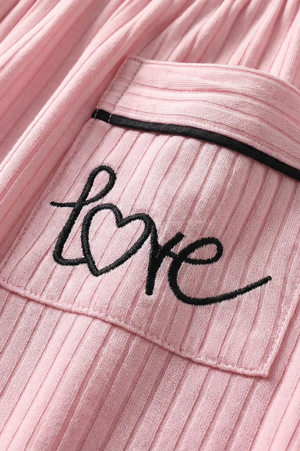 BLS - Short sleeves with long pants Pajama Set - Pink