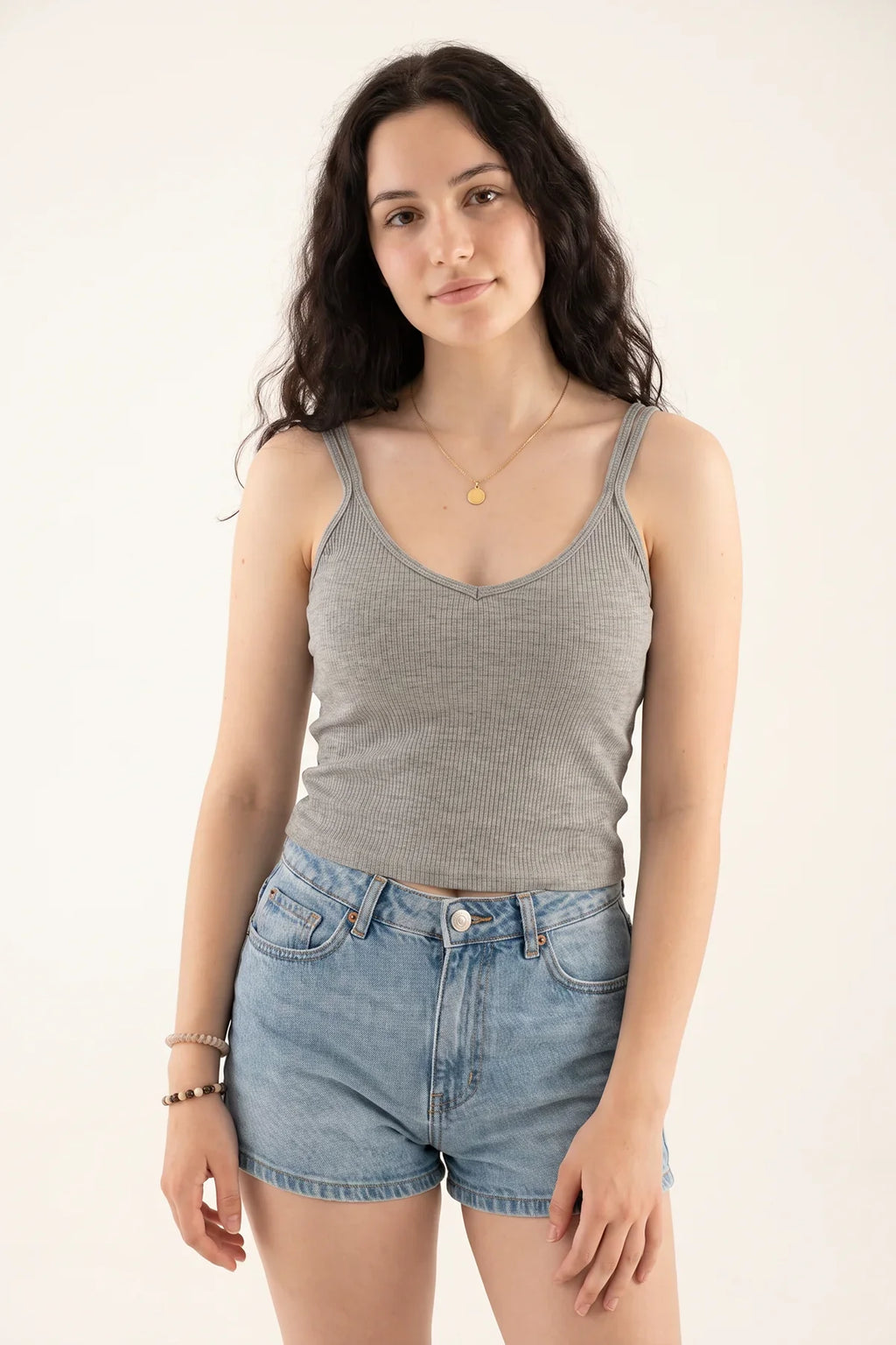 BLS - Soft Padded Camisole - Grey