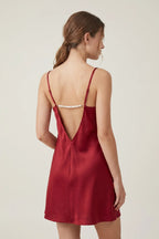 BLS - Thong nightgown - Burgundy