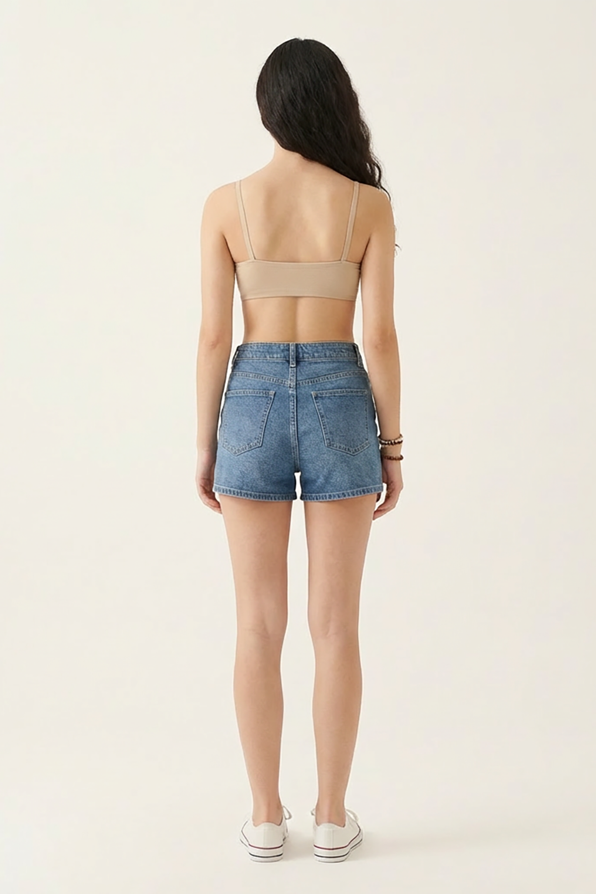 BLS - Zekiya Cotton Teen Bra - Beige