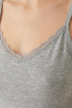 BLS - Zifa Stretchable Cotton Camisole - Grey