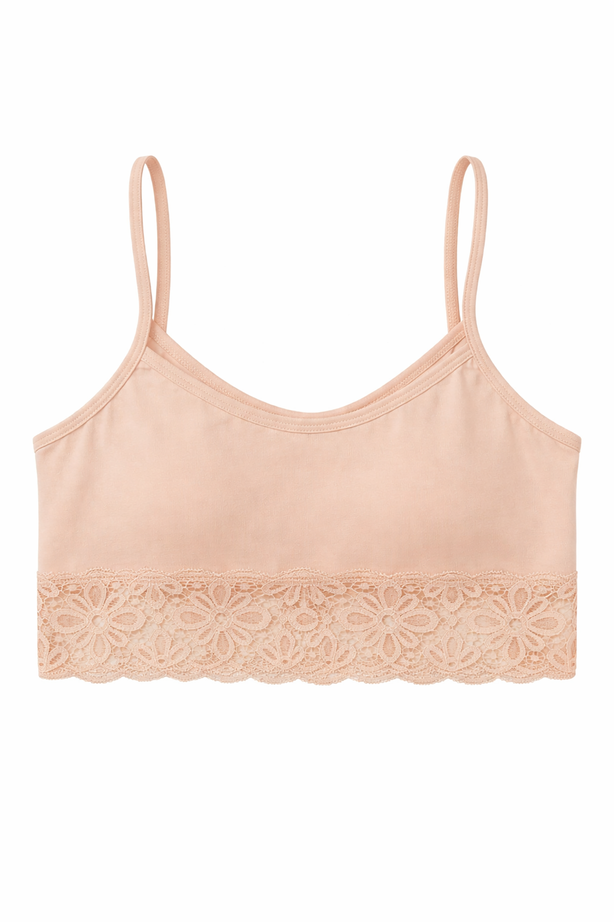 BLS - Zivka Non Padded Cotton Teen Bra - Beige