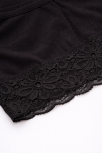 BLS - Zivka Non Padded Cotton Teen Bra - Black