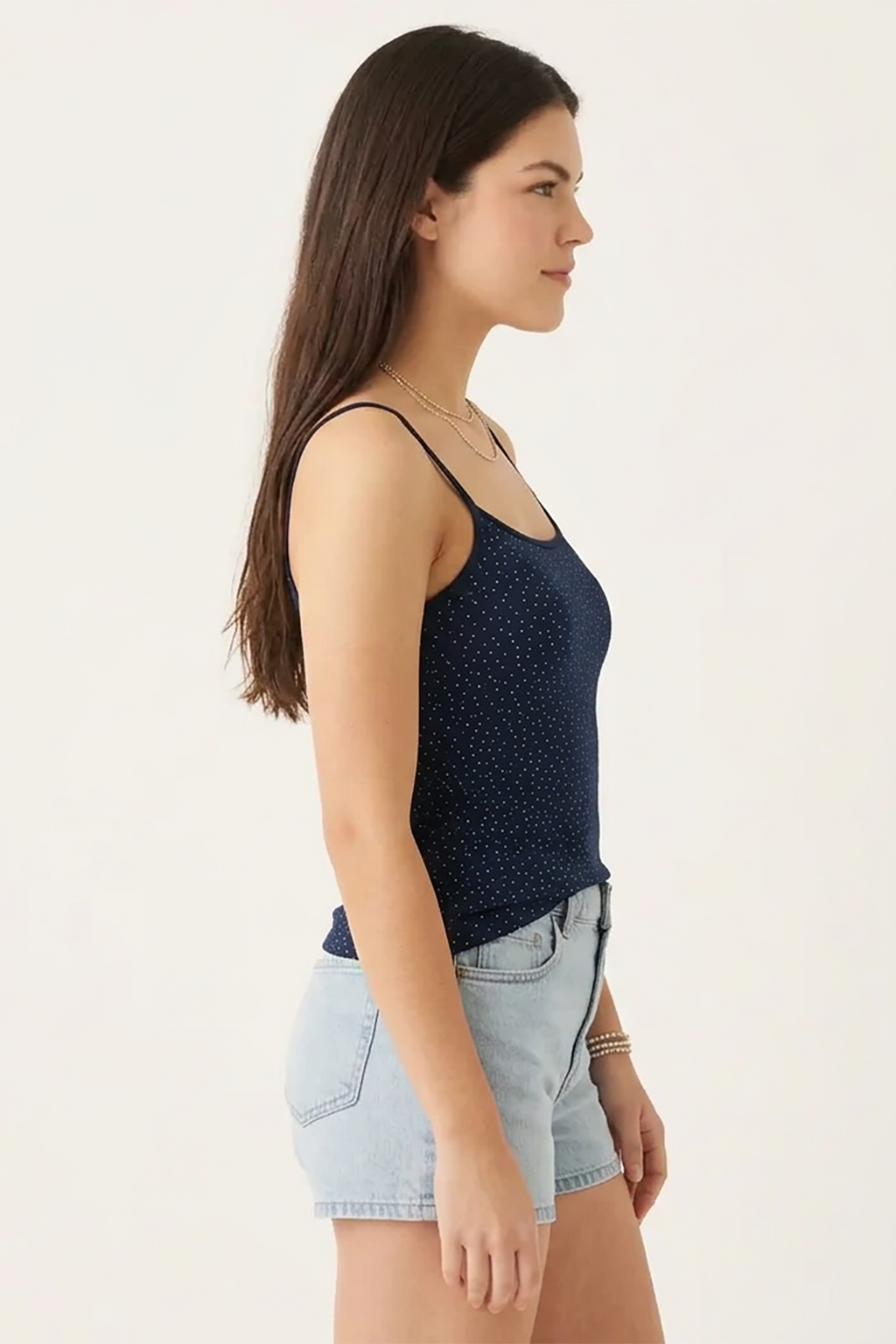 BLS - Zorana Stretchable Cotton Camisole - Black