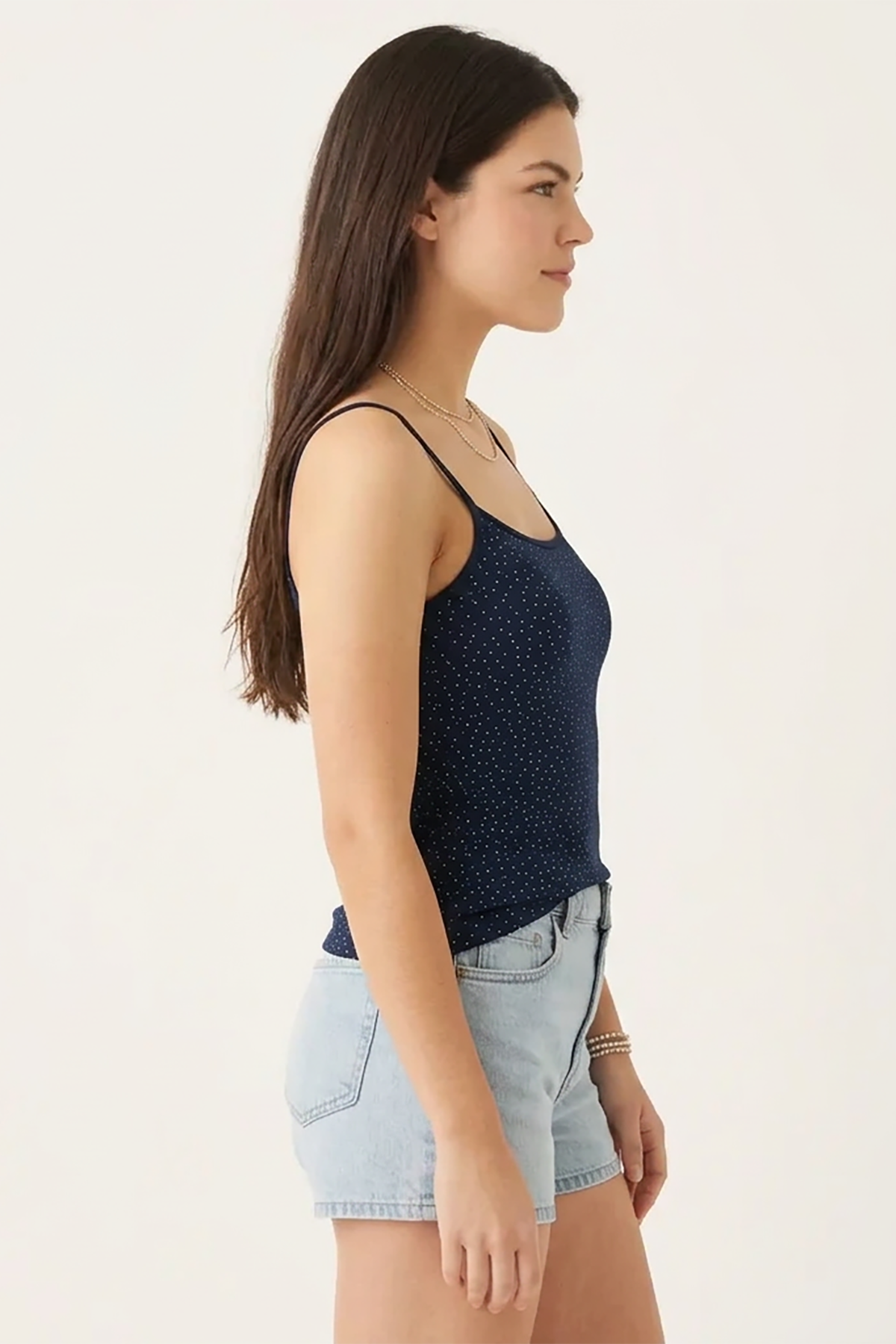 BLS - Zorana Stretchable Cotton Camisole - Black