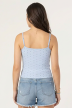 BLS - Zorana Stretchable Cotton Camisole - Blue