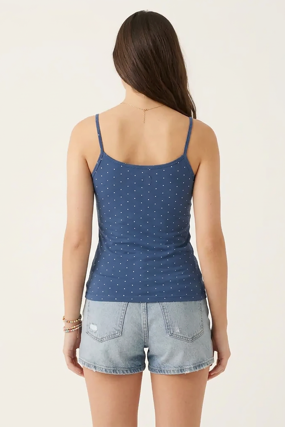 BLS - Zorana Stretchable Cotton Camisole - Navy Blue