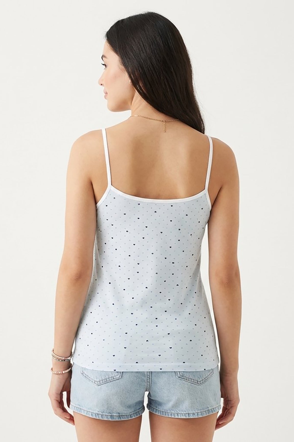 BLS - Zorana Stretchable Cotton Camisole - White