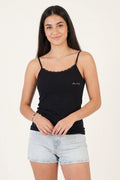 BLS - Zorica Stretchable Cotton Camisole - Black