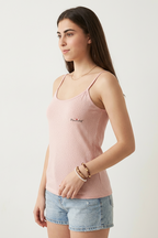 BLS - Zorica Stretchable Cotton Camisole - Pink