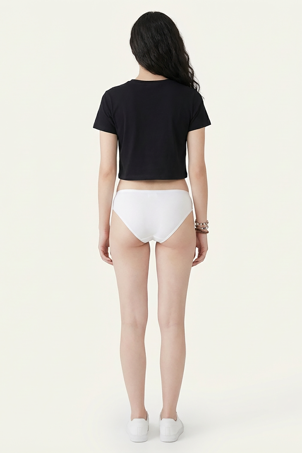 BLS - Zusa Cotton Teen Panty - White