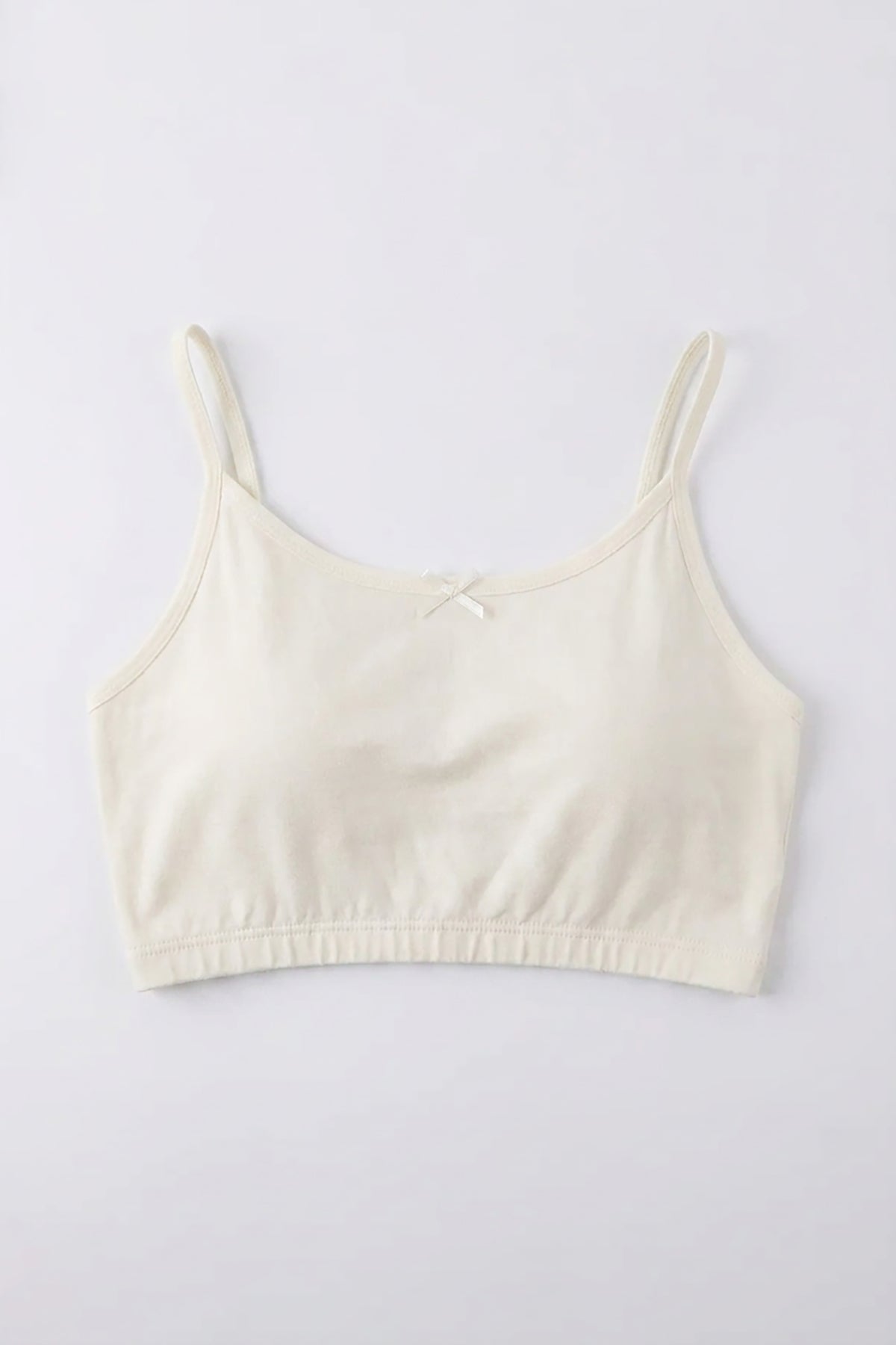 BLS - Abila Non Padded Cotton Teen Bra - White