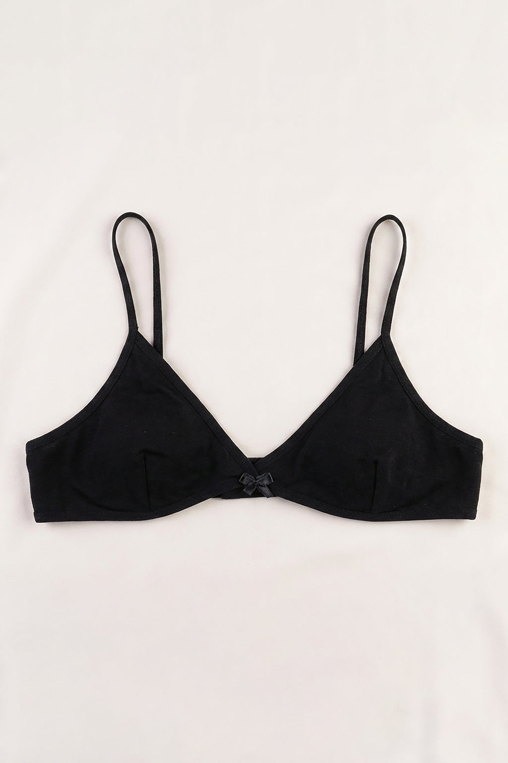BLS - Berna Non Padded Cotton Teen Bra - Black