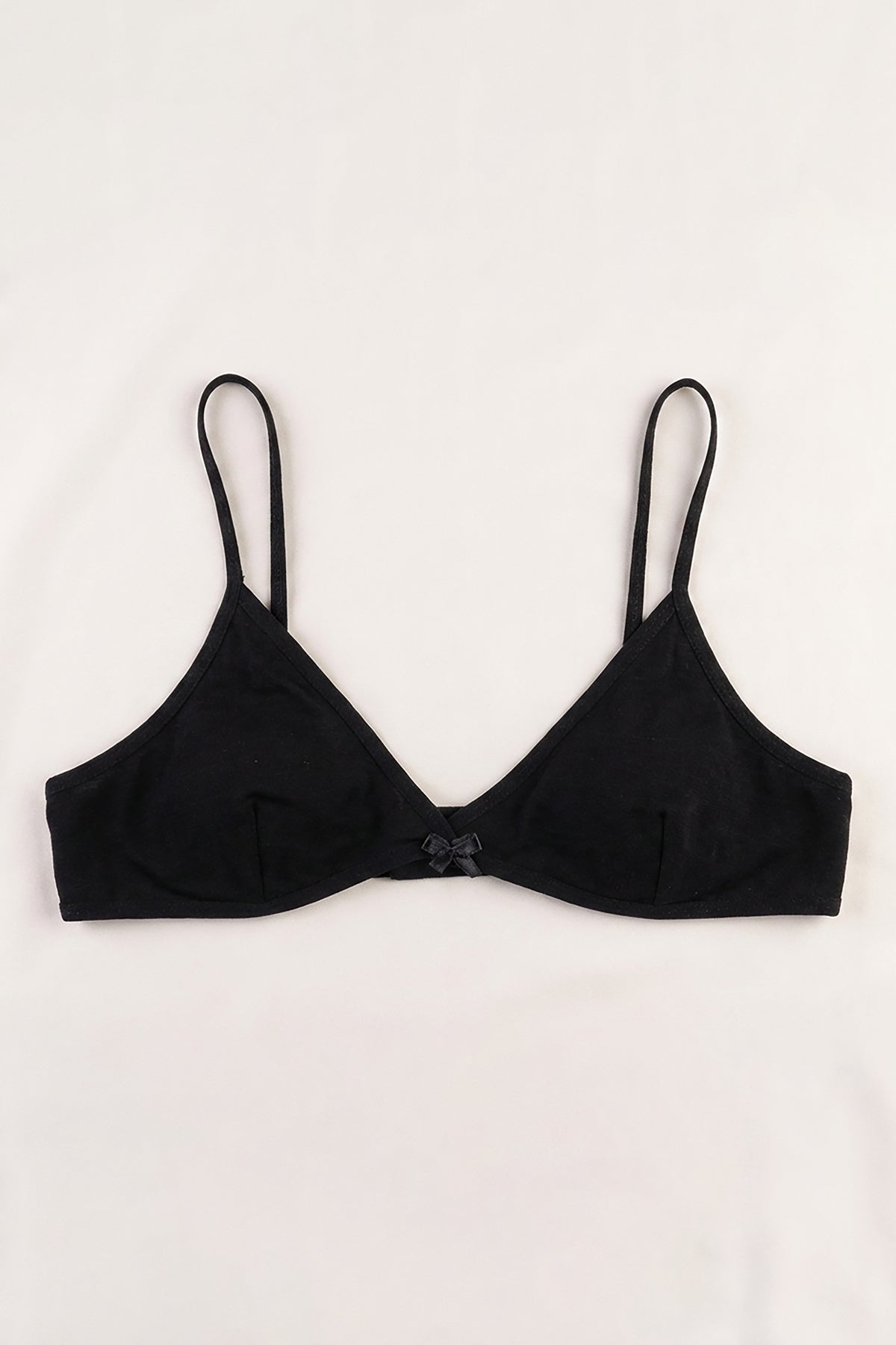 BLS - Berna Non Padded Cotton Teen Bra - Black