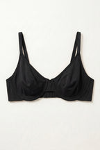 BLS - Camille Wired And Non Padded Cotton Bra - Black