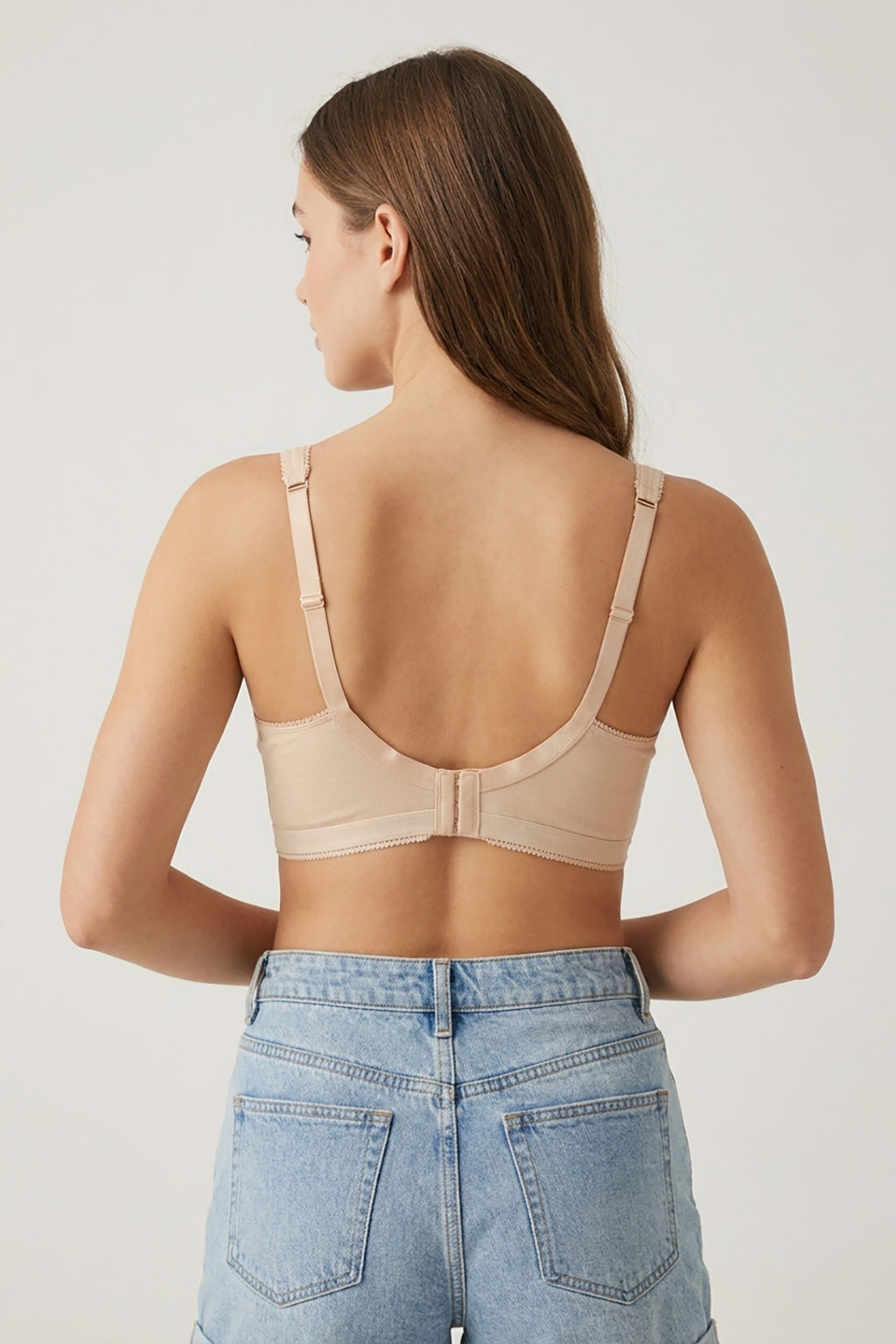 BLS - Carole Non Wired And Non Padded Cotton Bra - Skin
