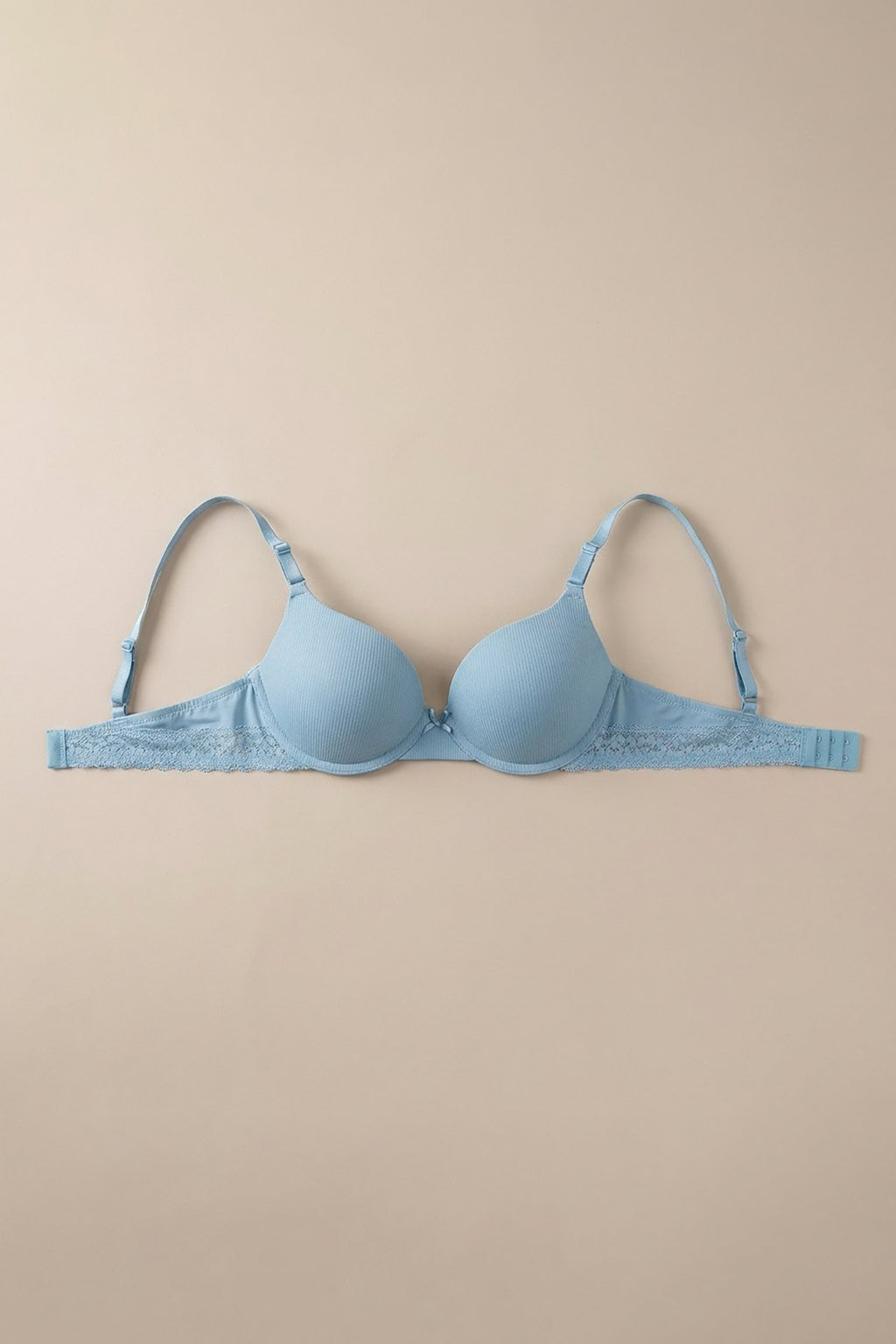 BLS - Paza Wired And Padded Cotton Bra - Sea Green