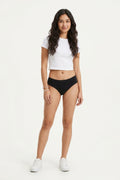 BLS - Zusa Cotton Teen Panty - Black