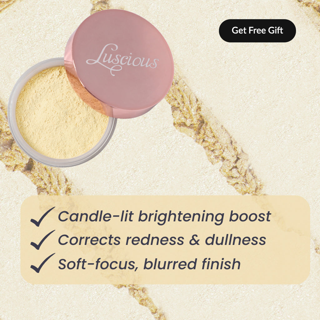 Luscious - Softlight Brightening Face Powder - Banana