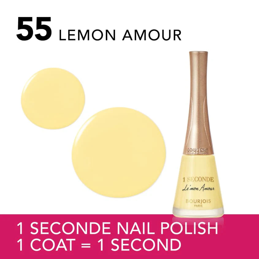 Bourjois - 1 Seconde Lemon Amour Nail Polish 55