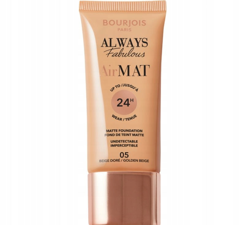 Bourjois - Always Fabulous Air Mat Foundation - 05 Golden Beige