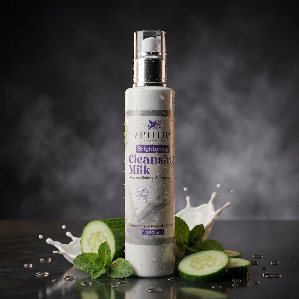 Aptlura Brightening Cleansing Milk – Makeup & Impurity Remover 200ml