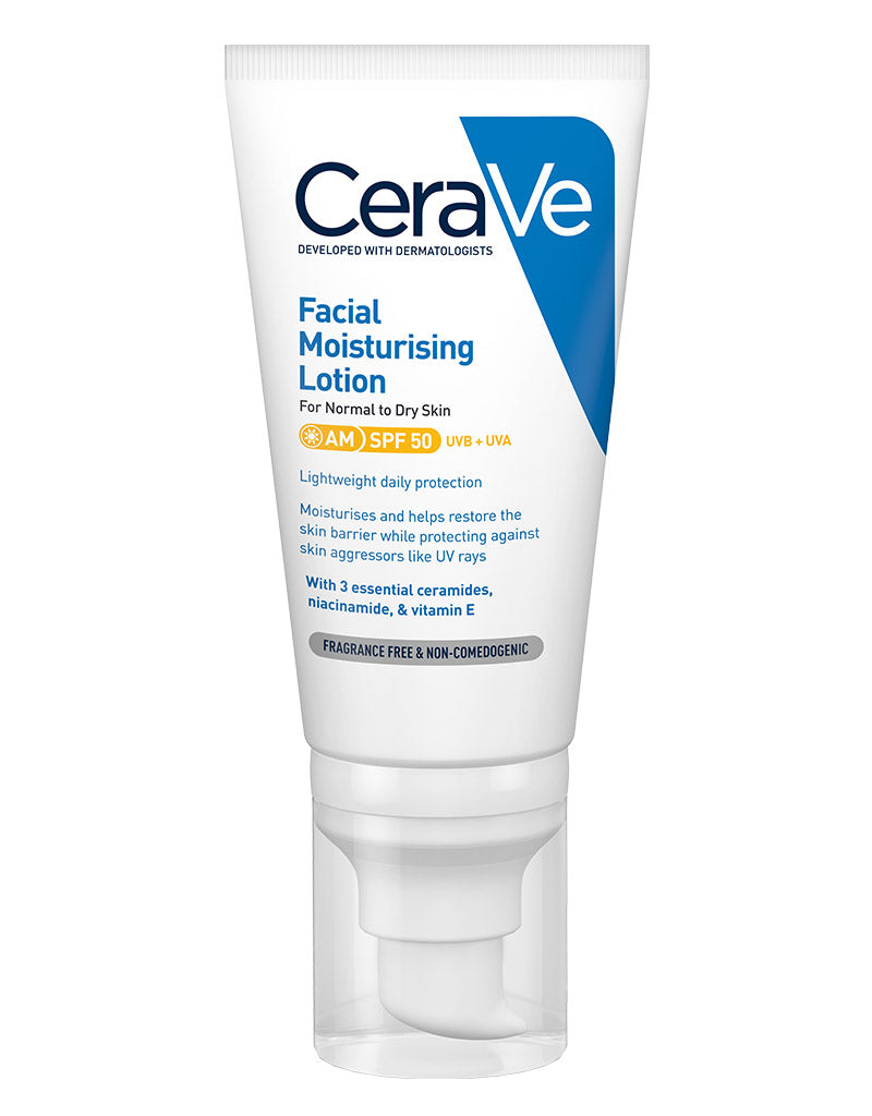 CeraVe - AM Facial Moisturising Lotion SPF50 52ml