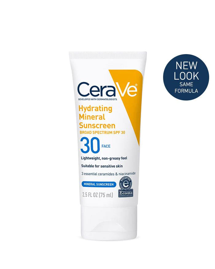 CeraVe - Hydrating Mineral Sunscreen SPF 30 - 75ml