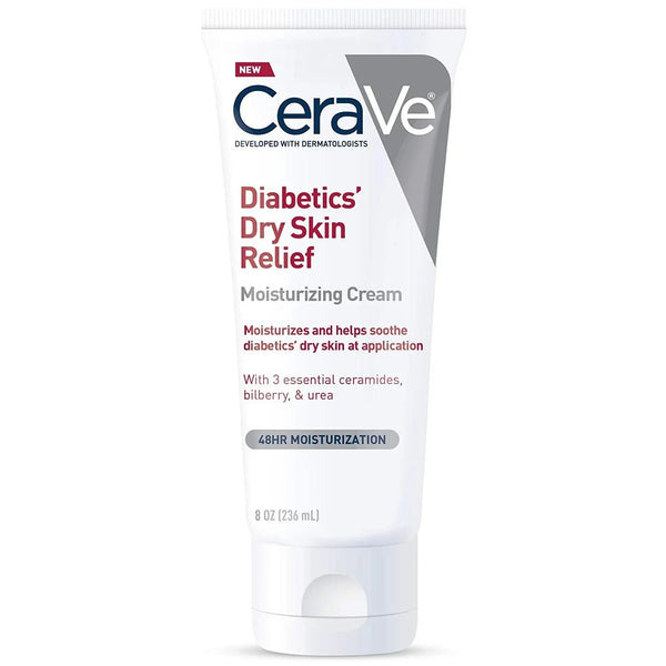 CeraVe - Diabetics Dry Skin Relief Moisturizing  Cream - 236ml