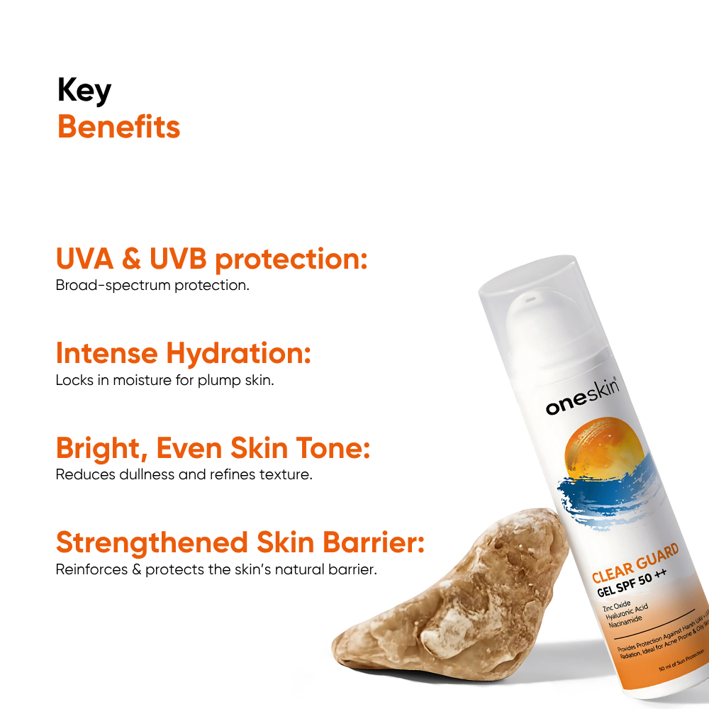 Oneskin - Clear Guard Gel SPF 50++
