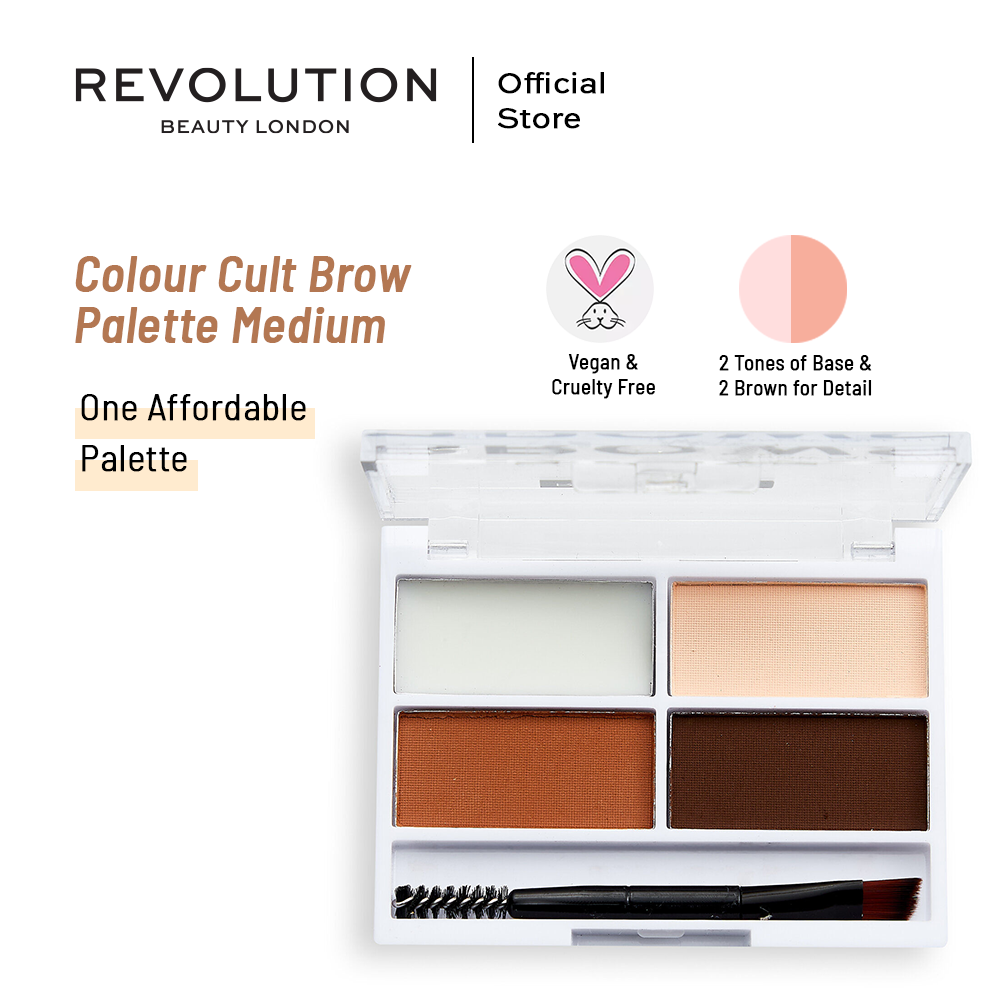 Revolution - Colour Cult Brow Palette Medium