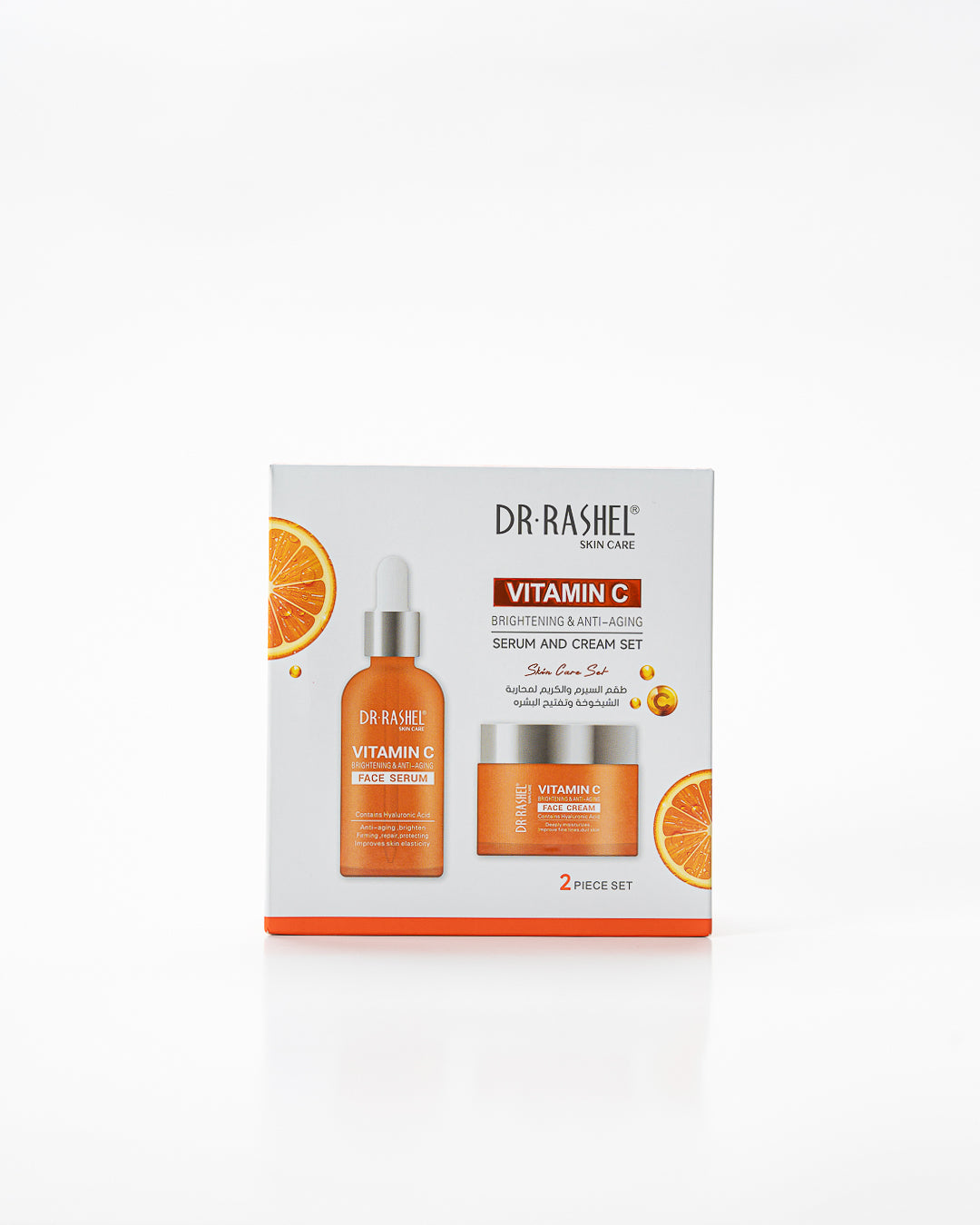 Dr Rashel - Vitamin C Brightening & Anti-Aging Serum And Cream Set