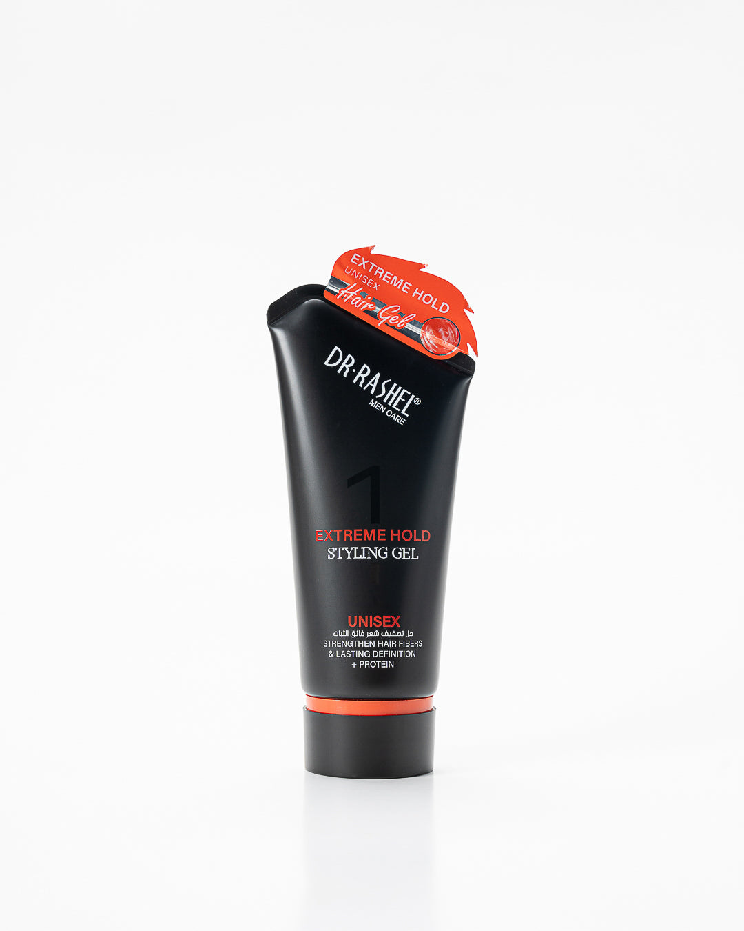 DR RASHEL Extreme Hold Styling Gel Unisex – Strengthens Hair Fibers, Long-Lasting Definition, Protein-Infused Strong Hold Gel