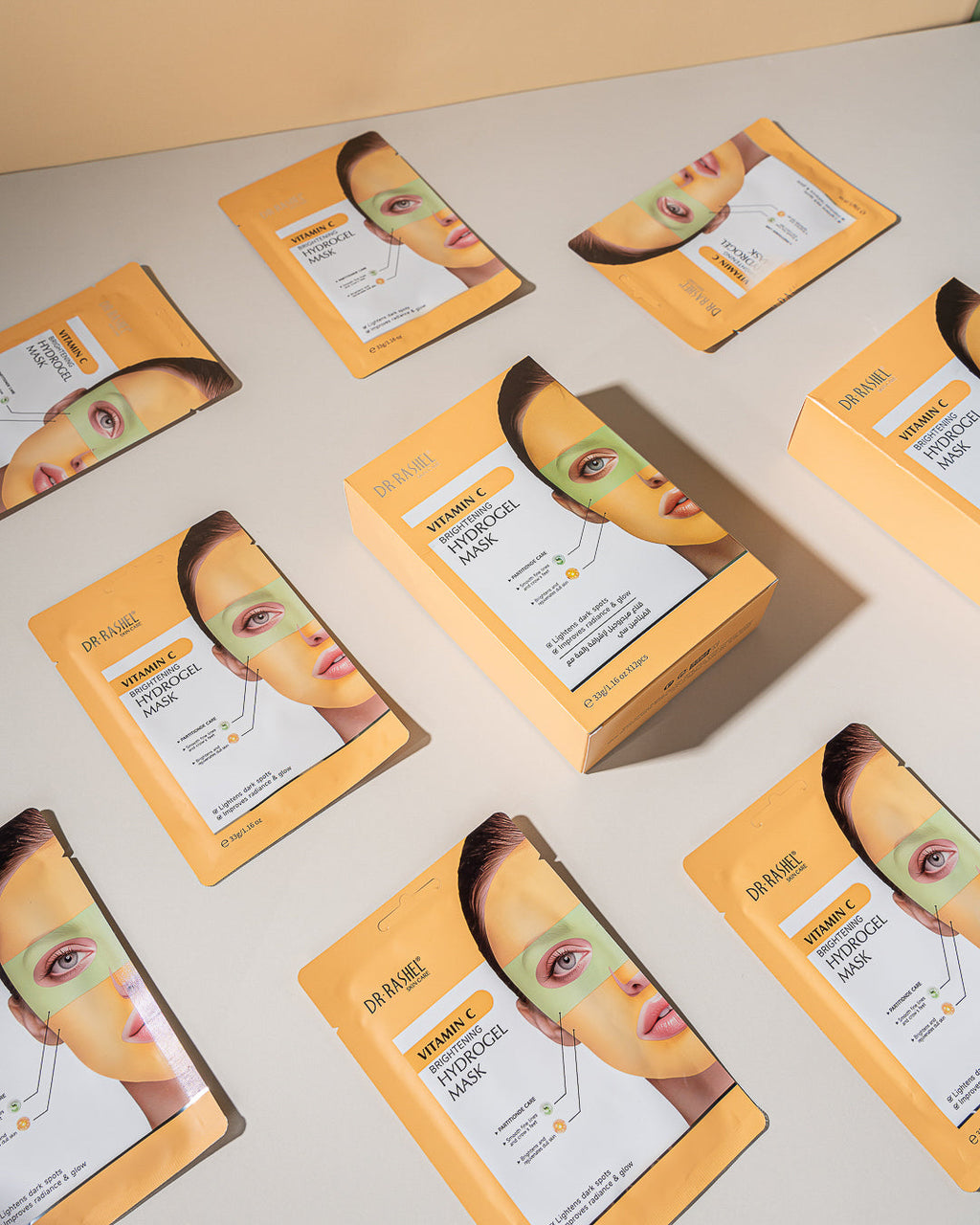Dr Rashel - Vitamin C Brightening Hydrogel Mask 1pc