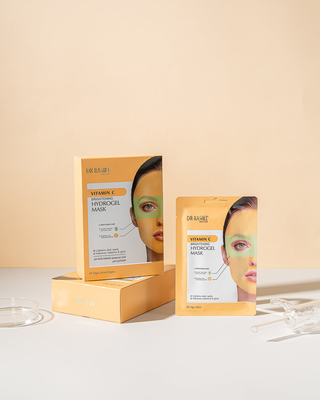 Dr Rashel - Vitamin C Brightening Hydrogel Mask 1pc