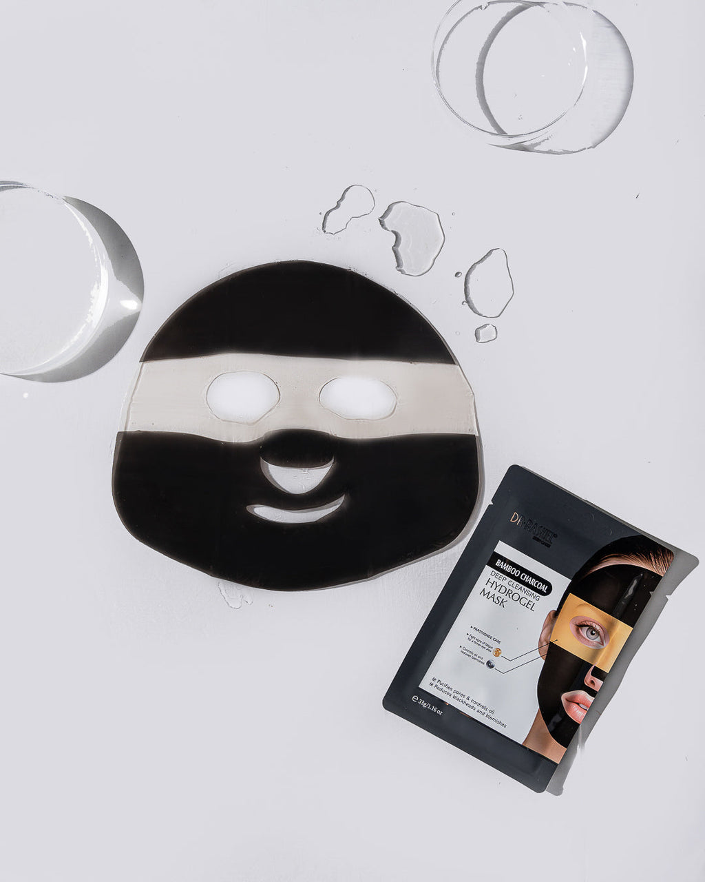 Dr Rashel - Bamboo Charcoal Deep Cleansing  Hydrogel Mask 1pc