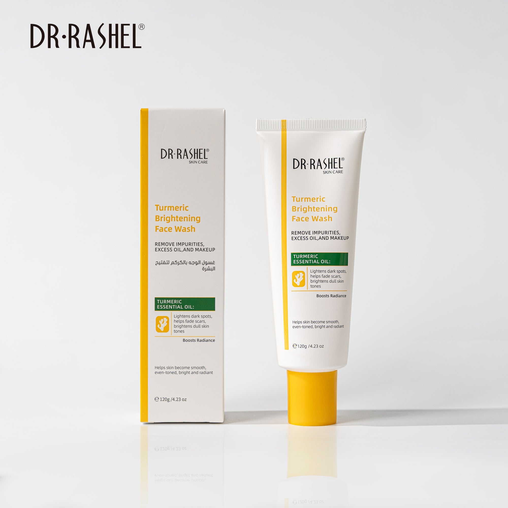 Dr Rashel - Turmeric Brightening Face Wash - 120g
