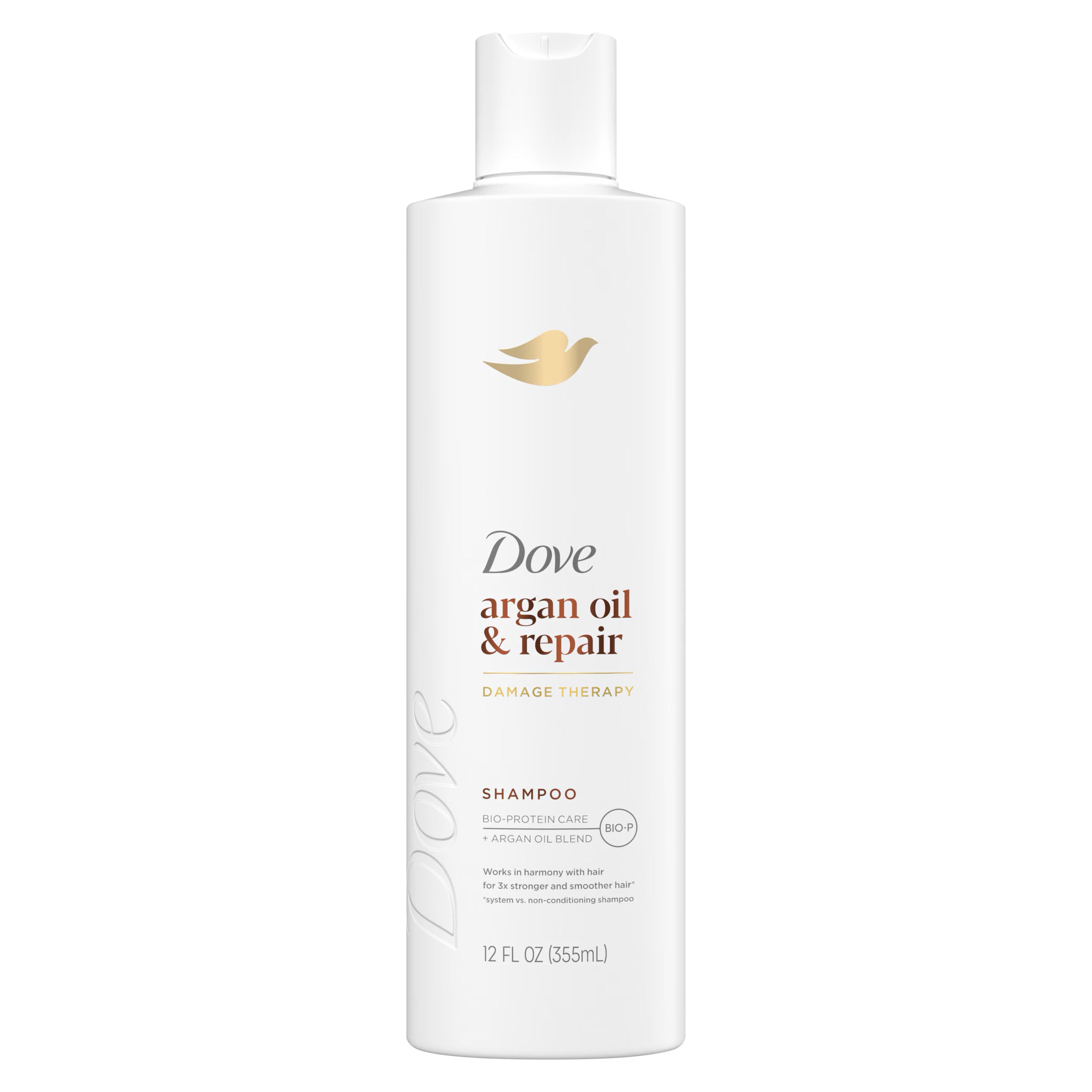 Dove - Argan Oil & Repair Shampoo - 12 Oz / 355 Ml