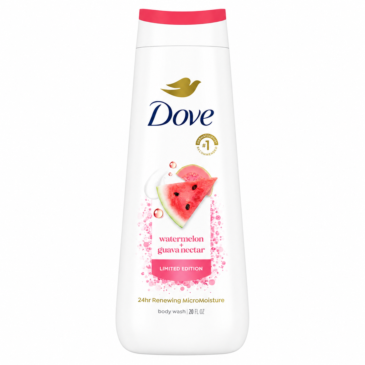 Dove - Limited Edition Watermelon & Guava Nectar Body Wash - 20 Oz