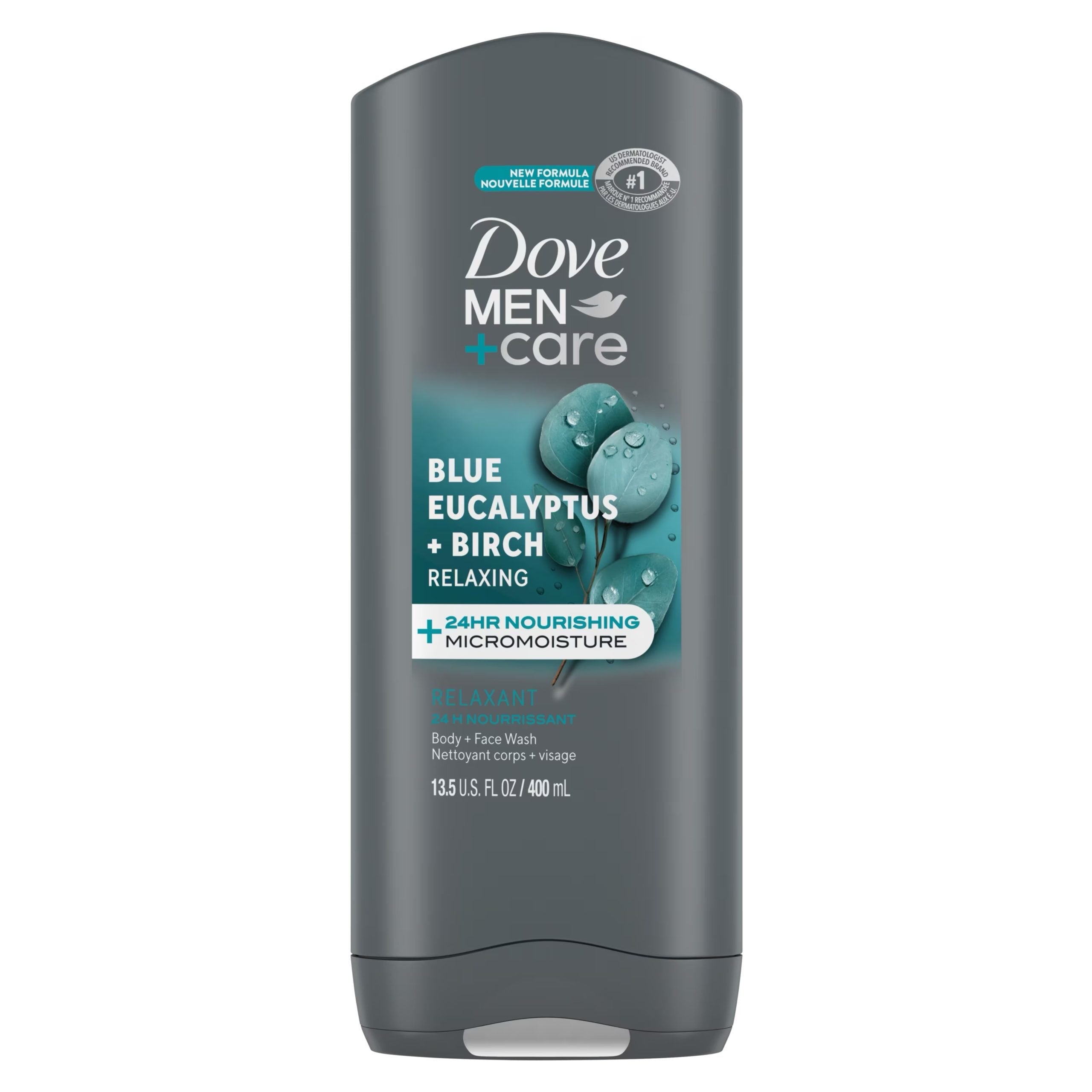 Dove - Blue Eucalyptus Face & Body Wash 400ml